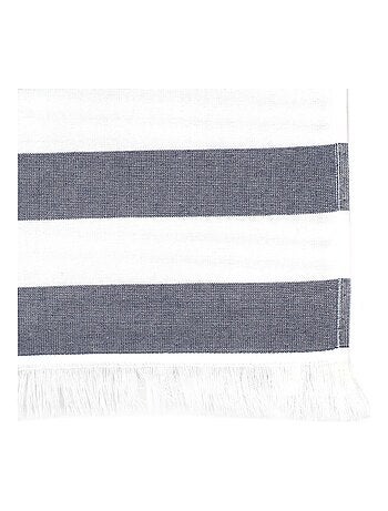 Drap de plage Fouta coton 290 g/m² Rayures