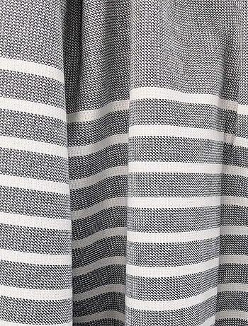 Drap de plage Fouta coton 290 g/m² Rayures