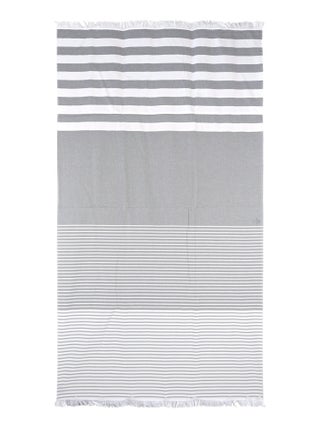 Drap de plage Fouta coton 290 g/m² Rayures