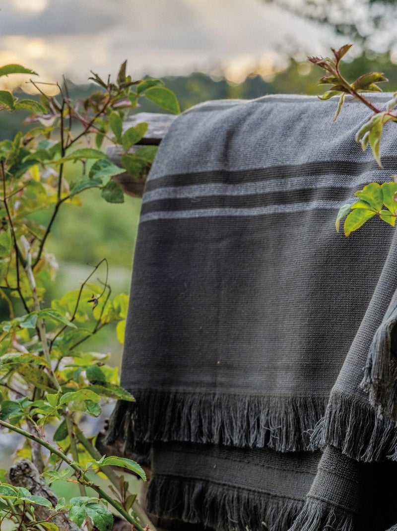 Drap de plage fouta MYKONOS Vert olive - Kiabi