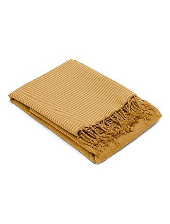 Drap de plage fouta NID D'ABEILLE