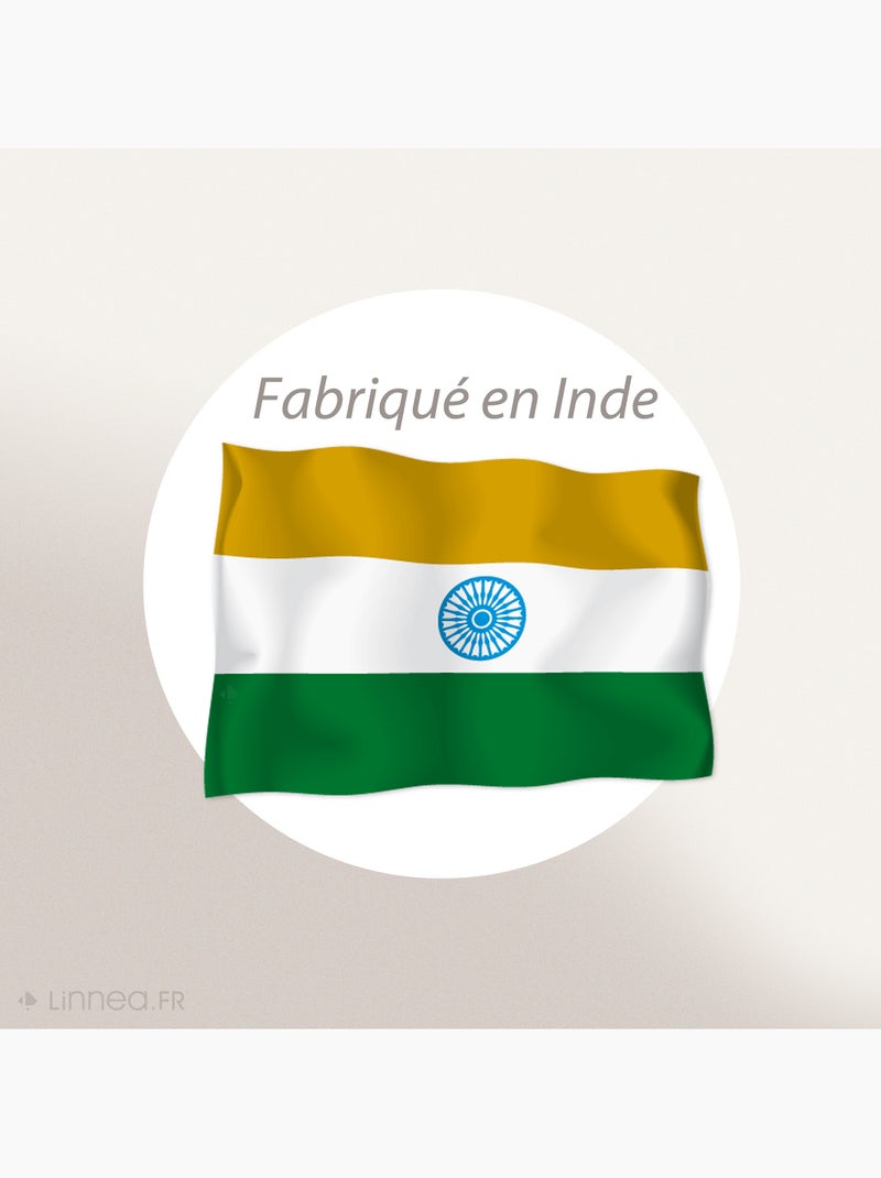 Drap de plage fouta NID D'ABEILLE Vert sapin - Kiabi