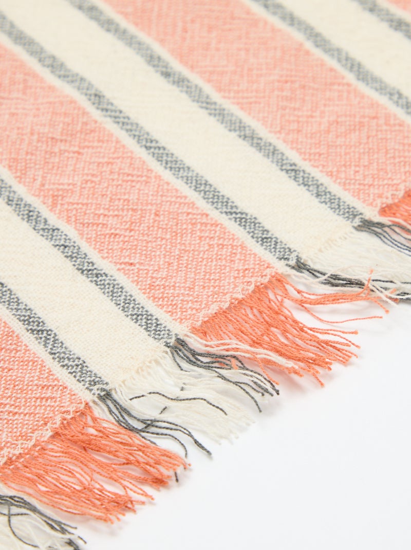 Drap de plage Fouta Orange - Kiabi