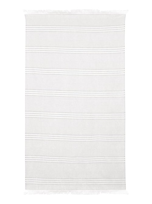 Drap de plage Fouta Rayures - Kiabi