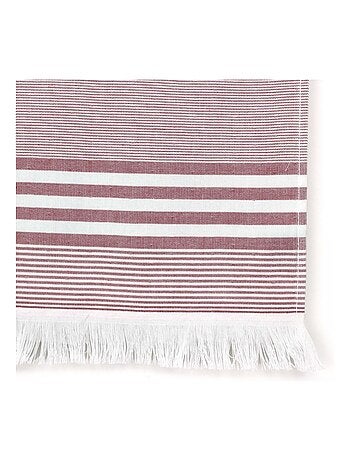 Drap de plage Fouta Rayures