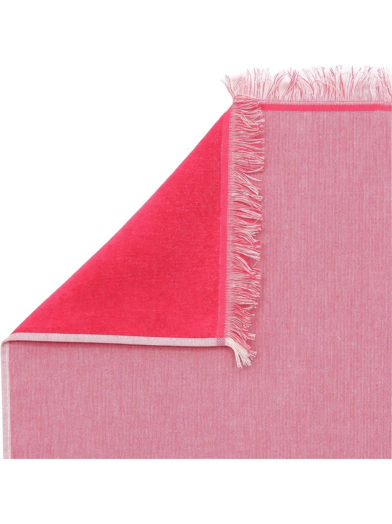 Drap de plage Fouta Rouge - Kiabi