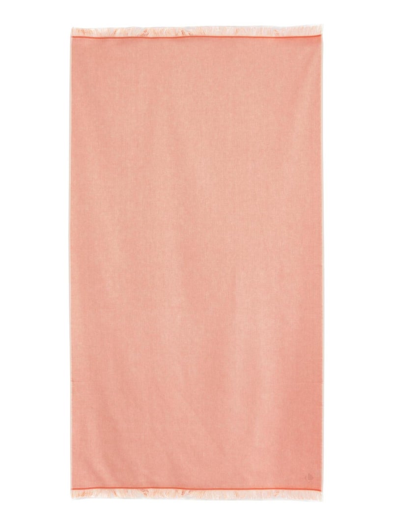 Drap de plage fouta SOFIA Abricot - Kiabi
