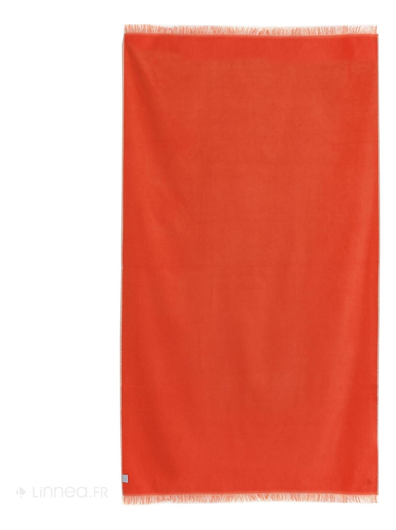 Drap de plage fouta SOFIA Abricot - Kiabi