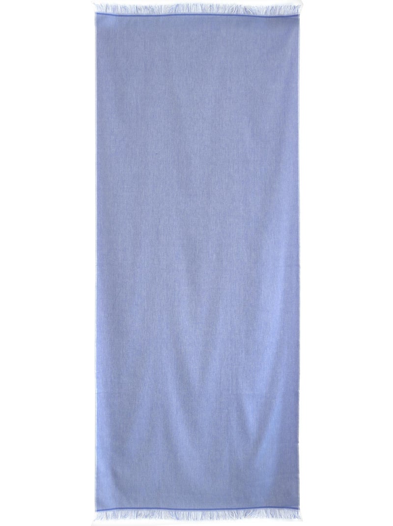 Drap de plage fouta SOFIA Bleu lavande - Kiabi