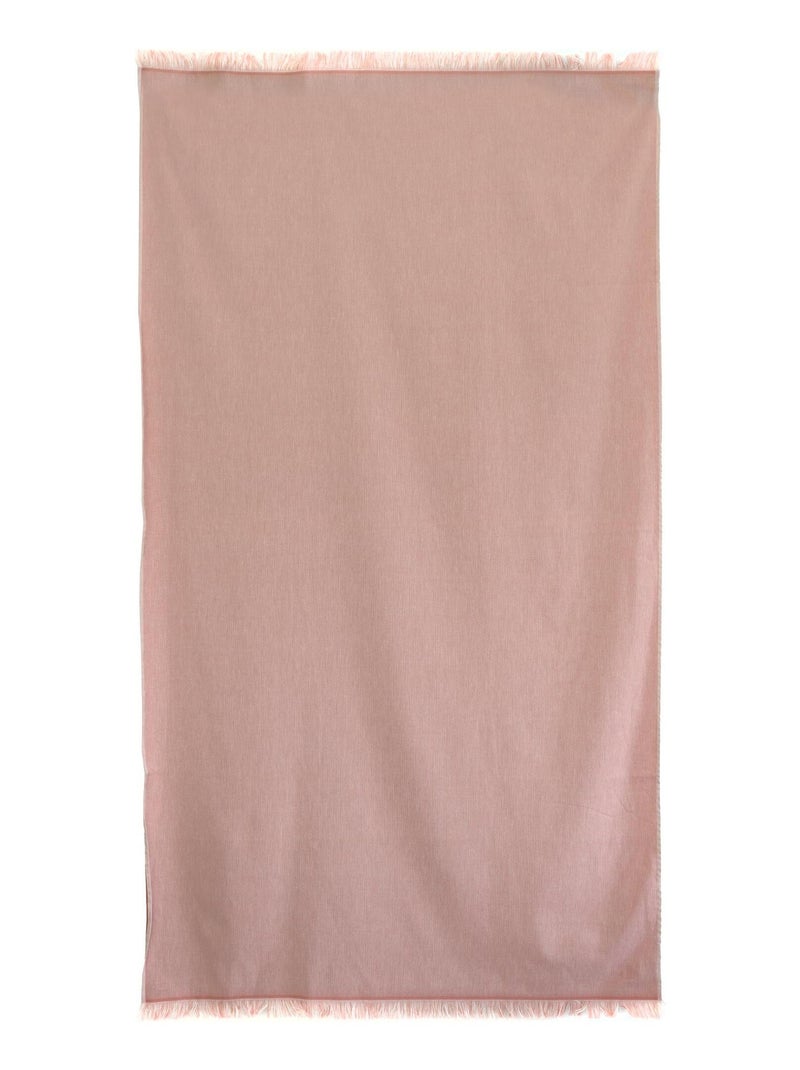 Drap de plage fouta SOFIA Rose clair - Kiabi