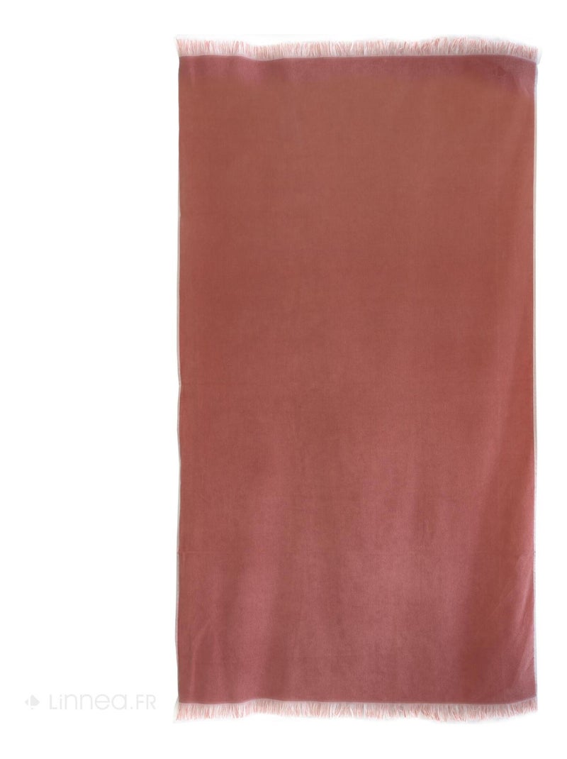 Drap de plage fouta SOFIA Rose clair - Kiabi