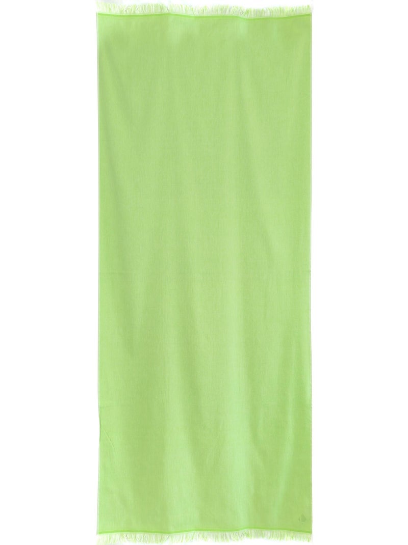 Drap de plage fouta SOFIA Vert fluo - Kiabi