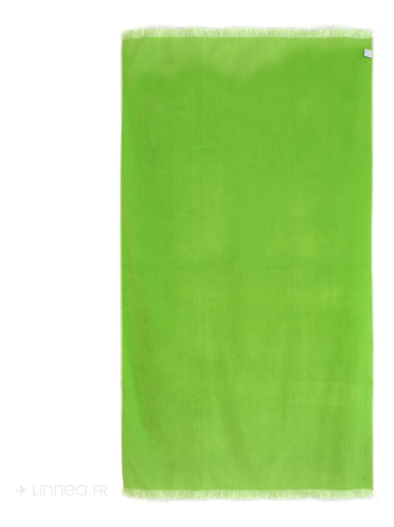 Drap de plage fouta SOFIA Vert fluo - Kiabi