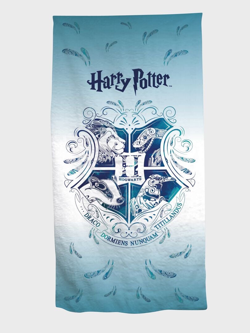 Drap de plage "Harry Potter" bleu - Kiabi