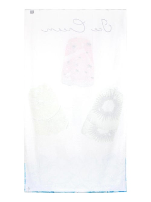 Drap de plage ICE CREAM - Kiabi Drap de plage ICE CREAM - Kiabi