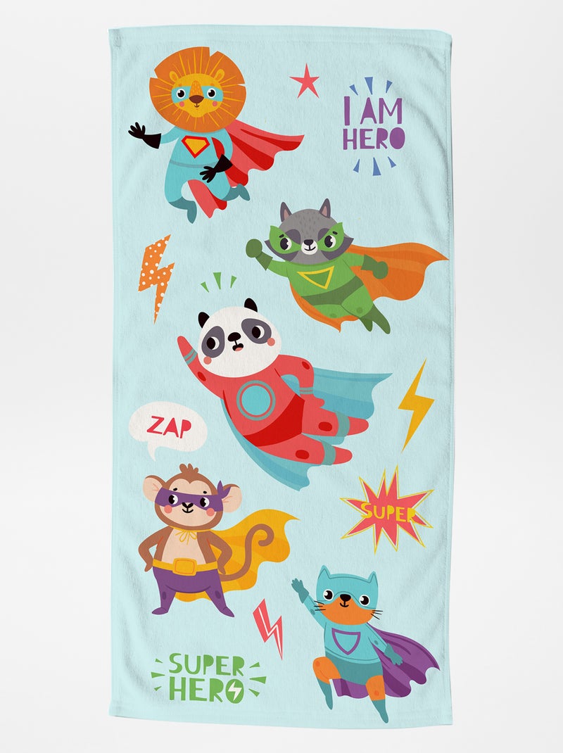Cody Lundin T-Shirt Homme American Hero Imprimé Héros Multicolore