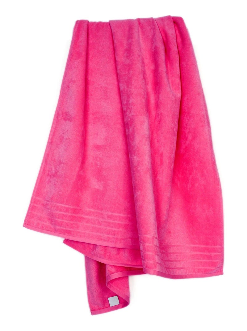 Drap de plage KUPARI Rose fushia - Kiabi