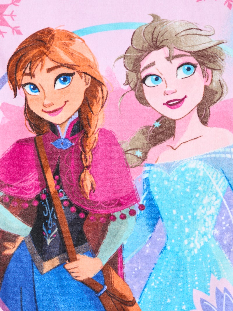 Drap de plage 'La reine des neiges' 'Disney' Violet - Kiabi