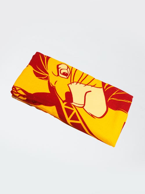 Drap de plage 'Le roi lion' 70x140 cm - Kiabi