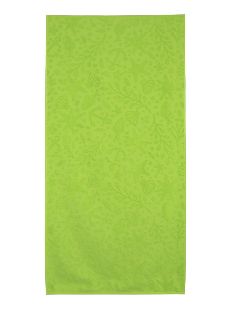 Drap de plage LOVINA Vert - Kiabi