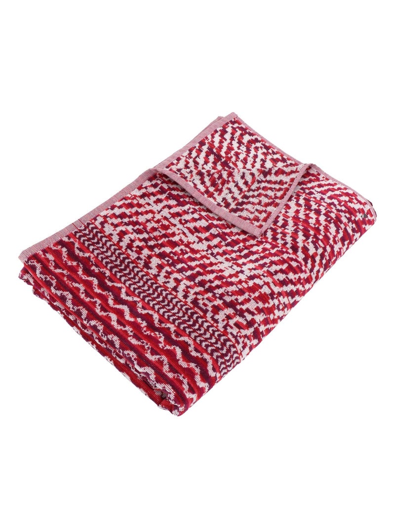 Drap de plage MALUA Bleu Rouge - Kiabi