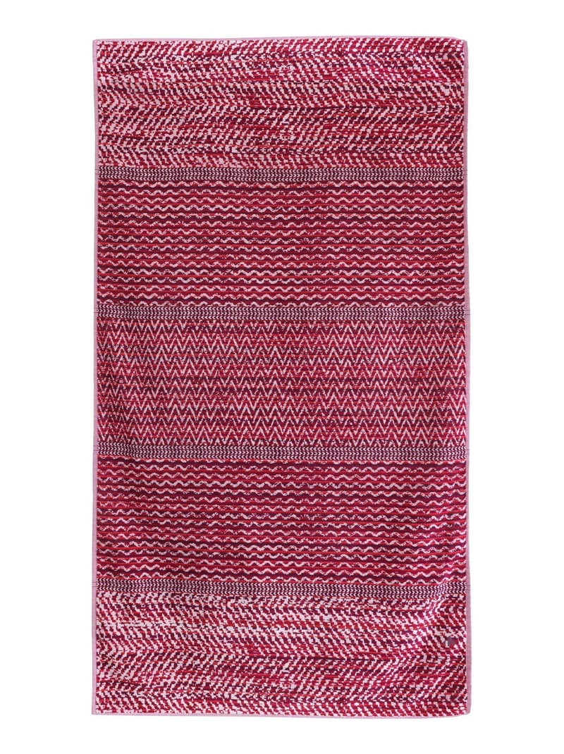 Drap de plage MALUA Bleu Rouge - Kiabi