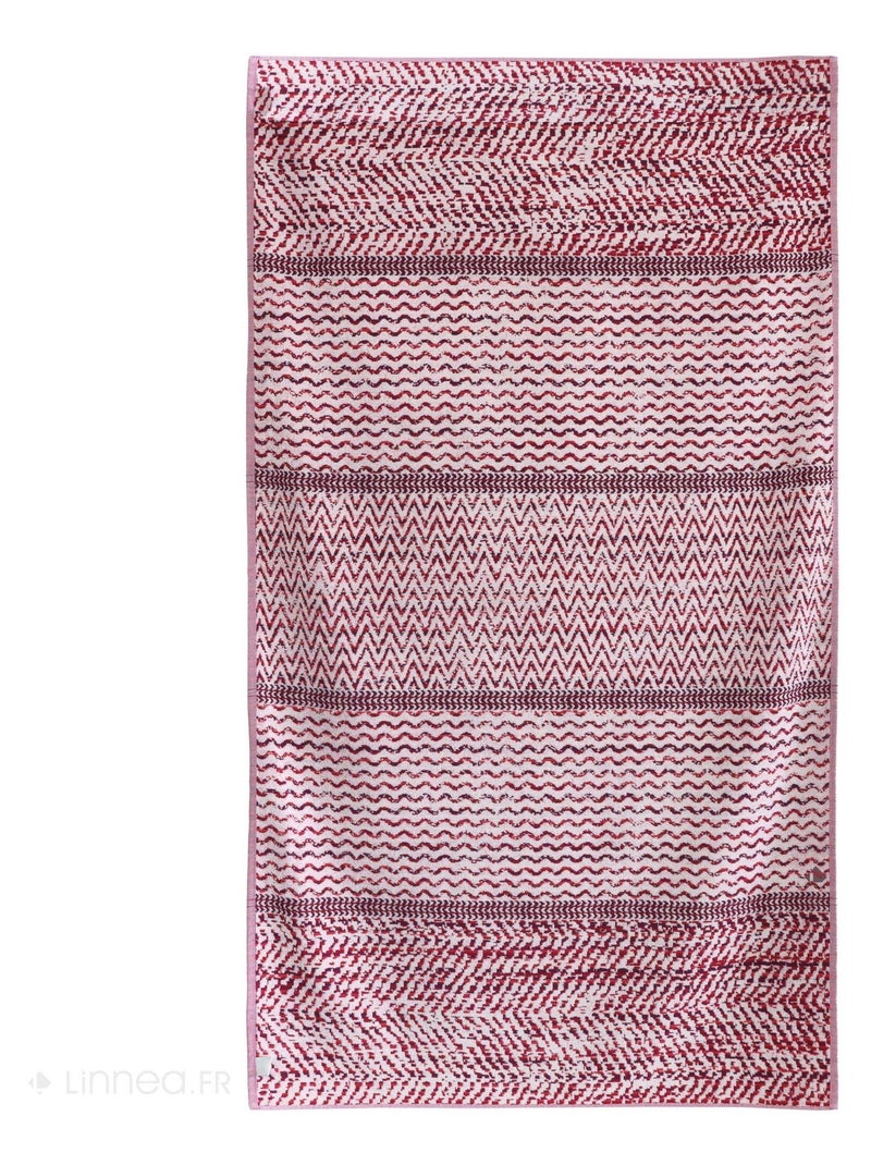 Drap de plage MALUA Bleu Rouge - Kiabi