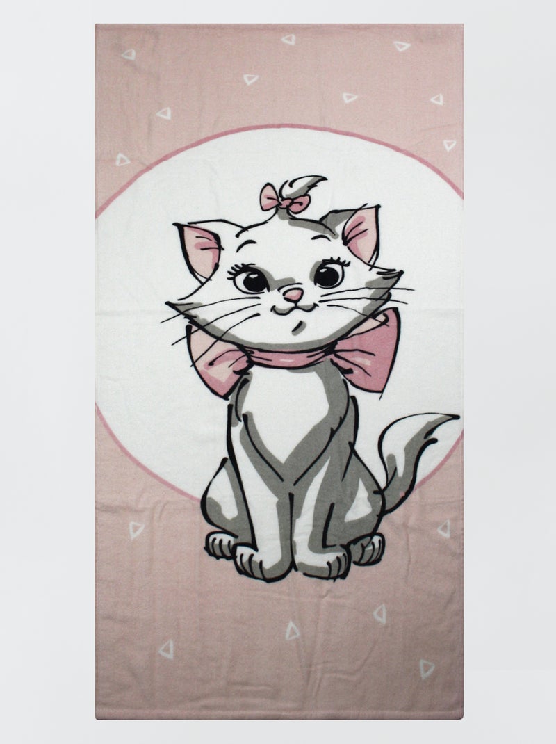 Drap de plage 'Marie' Rose - Kiabi