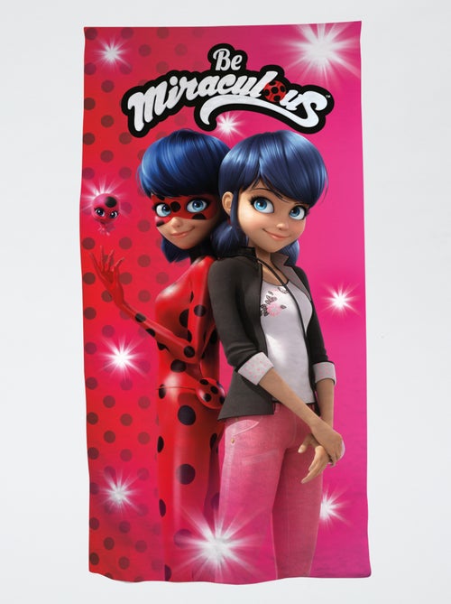 Drap de plage 'Miraculous' 70x140 cm - Kiabi