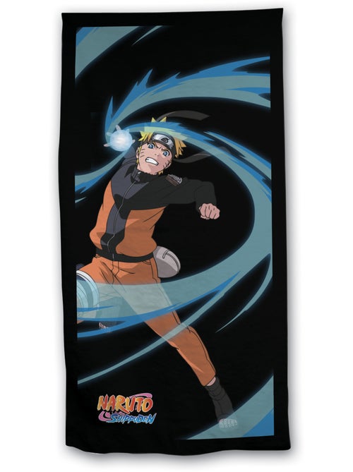 Drap de Plage Naruto Shippuden 70x140 cm 100% Coton - Kiabi