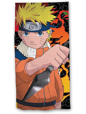Drap de Plage Naruto Shippuden 70x140 cm 100% Coton