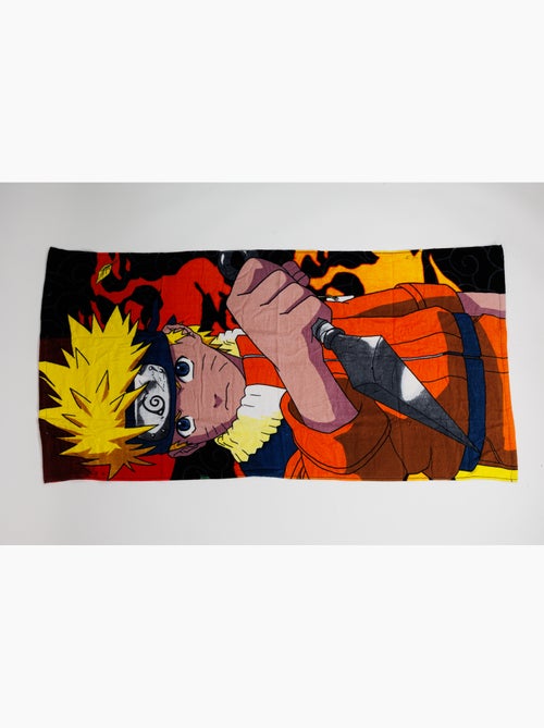 Drap de Plage Naruto Shippuden 70x140 cm 100% Coton - Kiabi