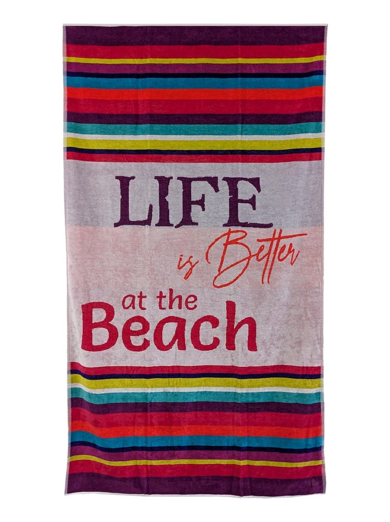 Drap de plage PONZA Multicolore - Kiabi