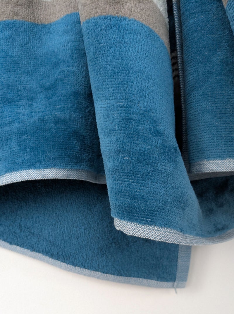 Drap de plage RIVAGE Bleu Vert - Kiabi