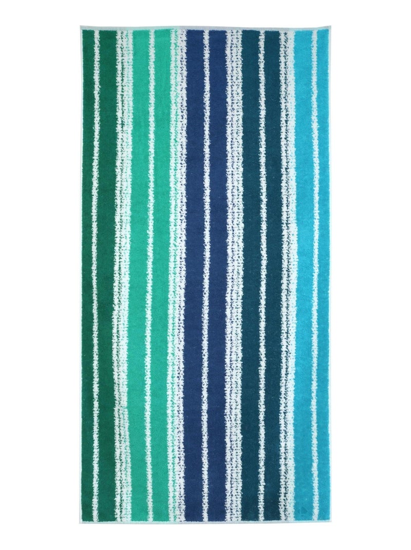 Drap de plage SOCOA Bleu Vert - Kiabi