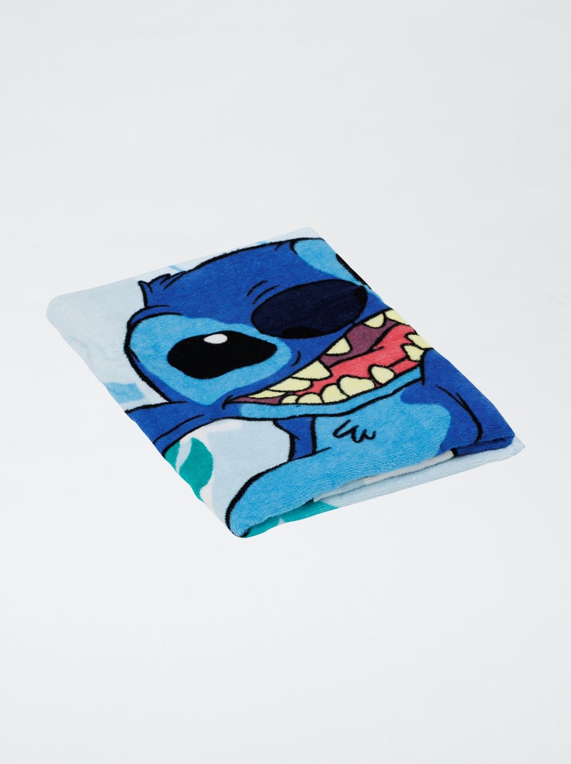 Drap de plage 'Stitch' BLEU - Kiabi