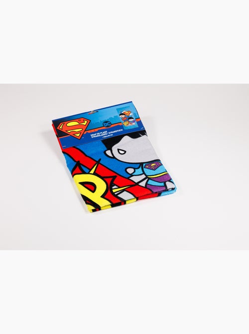 Drap de Plage Superman DC Comics 70x140cm – ZAP Chibi – 100% Coton – Licence Officielle - Kiabi