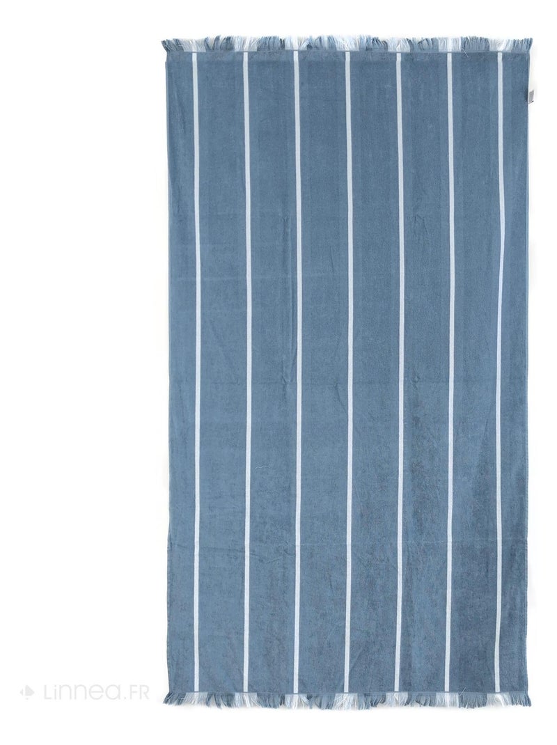 Drap de plage SUPRAMONTE Bleu - Kiabi
