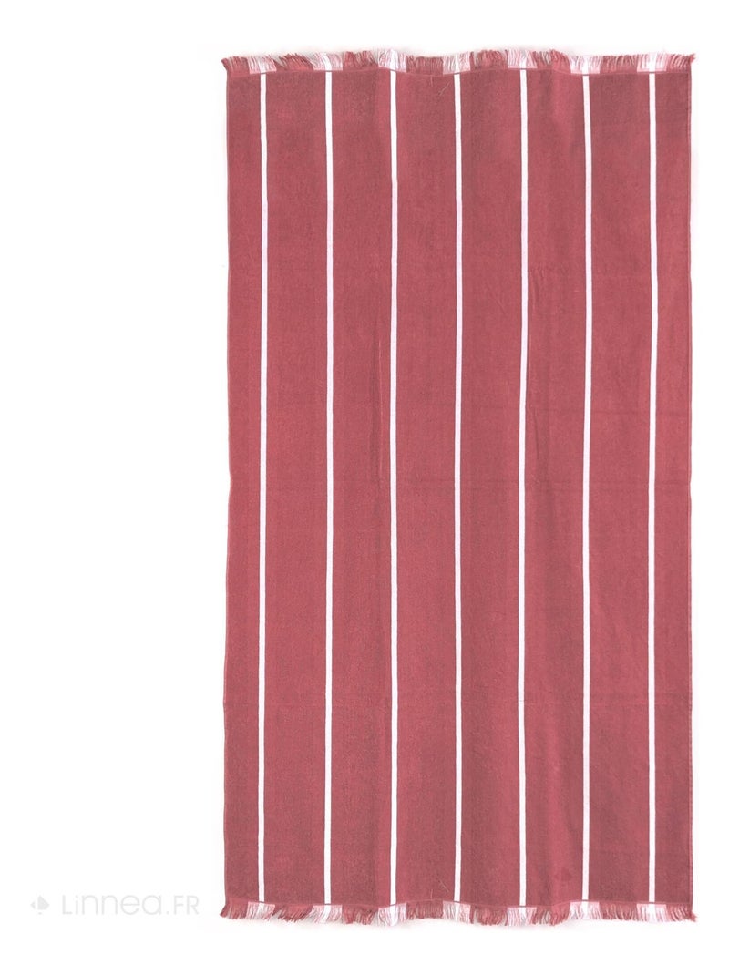Drap de plage SUPRAMONTE Rouge - Kiabi