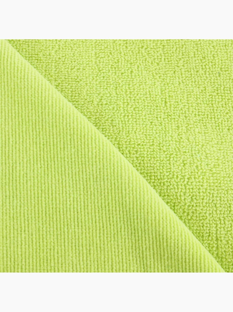 Drap de plage unis coton SUN Vert - Kiabi