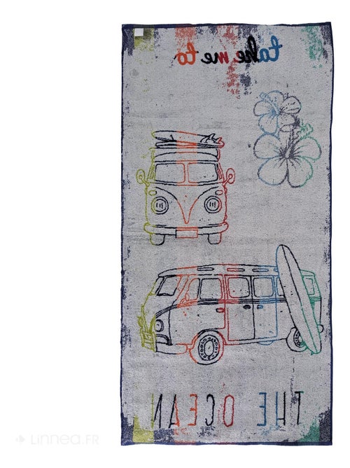 Drap de plage VAN - Kiabi