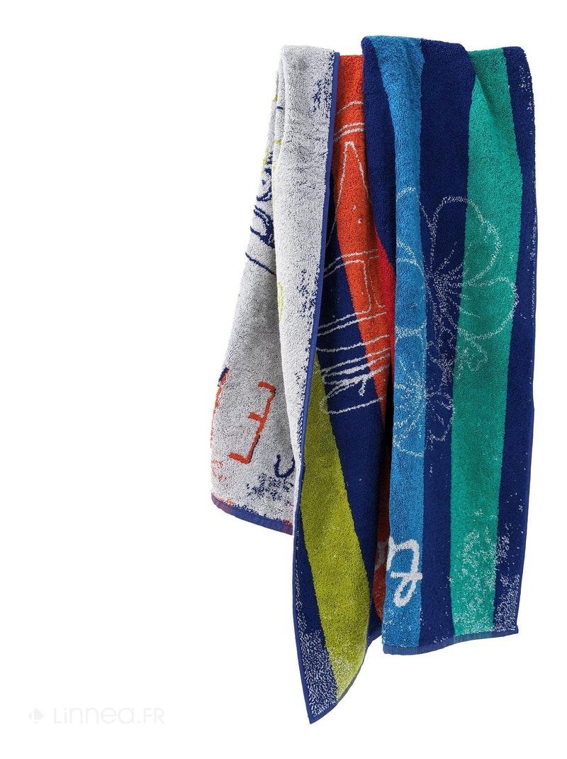 Drap de plage VAN Multicolore - Kiabi