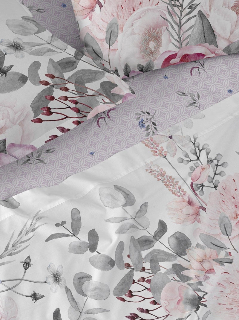 Drap Delicate bouquet "Happyfriday" Blanc - Kiabi