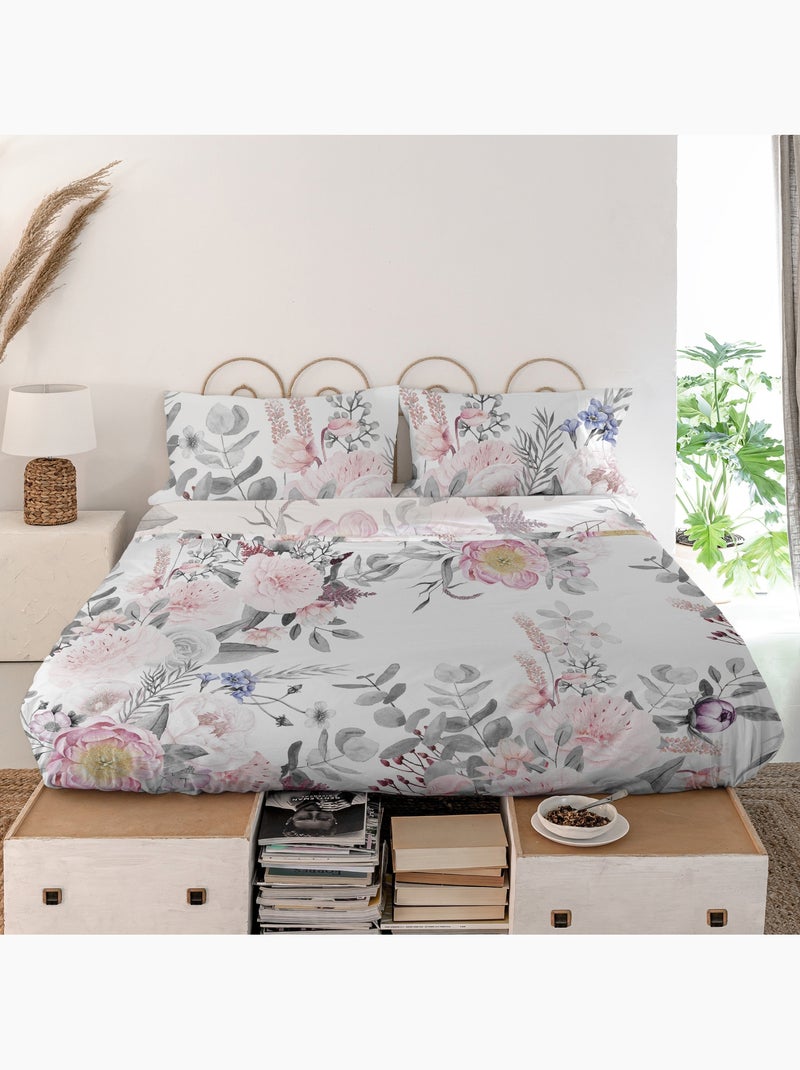 Drap Delicate bouquet "Happyfriday" Multicolore - Kiabi