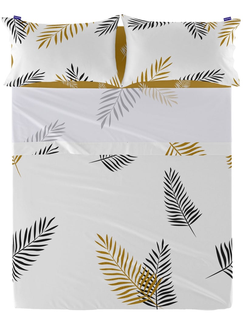 Drap Foliage "Happyfriday" Blanc - Kiabi