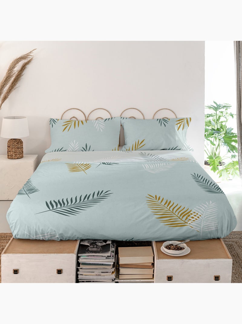 Drap Foliage mint "Happyfriday" Multicolore - Kiabi