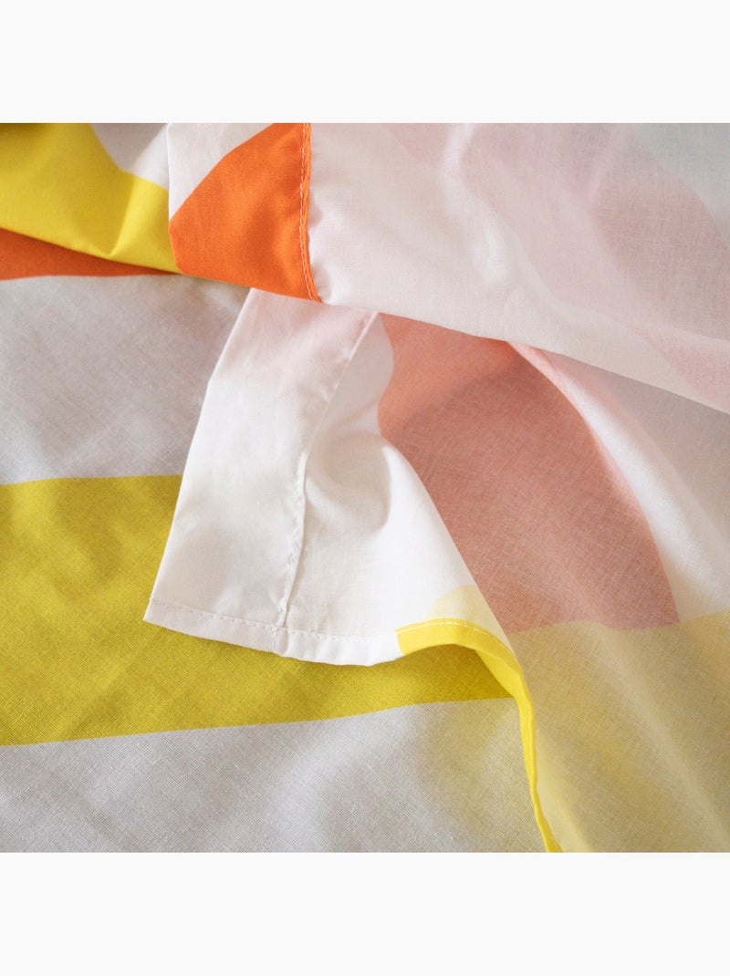 Drap Happy stripes "Happyfriday" Multicolore - Kiabi