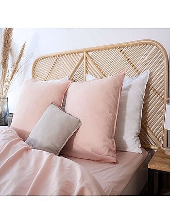 Drap housse - 100% coton lavé 57 fils