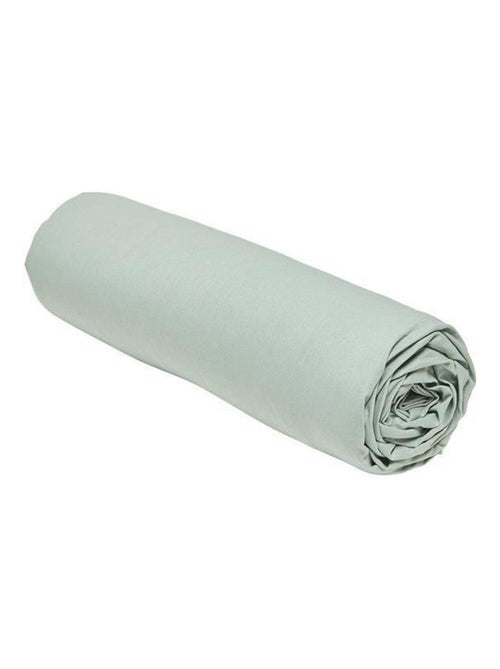 Drap housse - 140 x 190 cm uni - Celadon - TODAY - Kiabi