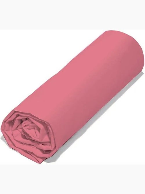 Drap housse - cote deco - parfumé à la fraise - 90x190 cm - rose cerise - bonnet 25 cm - Kiabi Drap housse - cote deco - parfumé à la fraise - 90x190 cm - rose cerise - bonnet 25 cm - Kiabi